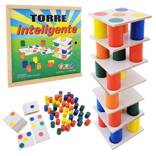 Jogo 5 em 1 Infantil Carlu Brinquedos