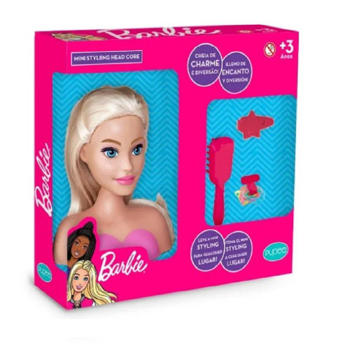 Barbie Styling Head Hair Boneca Para Maquiar - Pupee no Shoptime