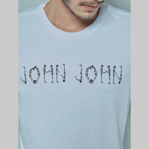 Camiseta John John Mult Skull Masculina em Promoção na Americanas