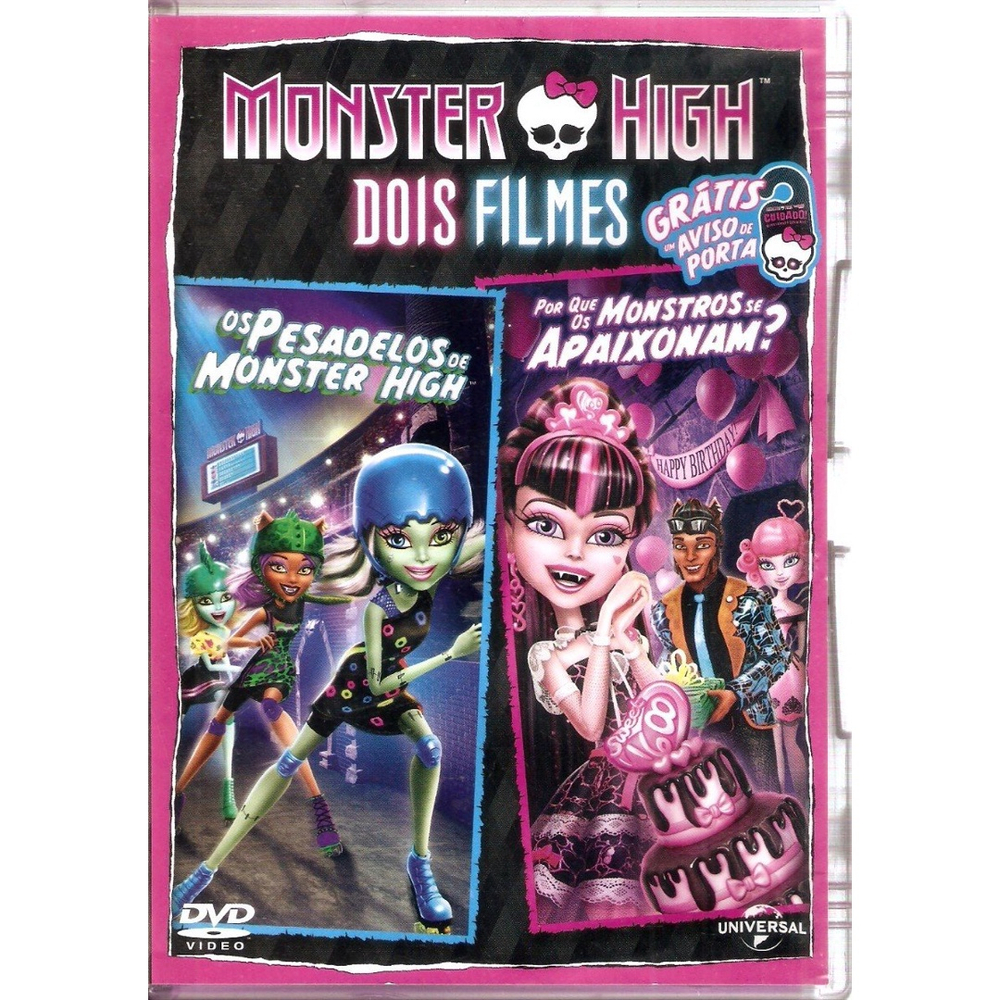 Monster High - 10 títulos a escolher - DVD - Mini71 na Web