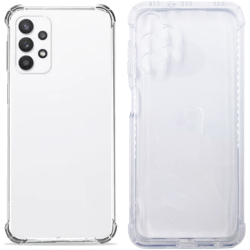 Capa Impacto Premium Silicone Transparente para A53 A536E Menor preço em Capa Impacto Premium Silicone Transparente para A53 A536E