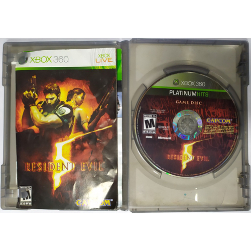 Resident Evil 5 - Jogo xbox 360 Mídia Física no Shoptime