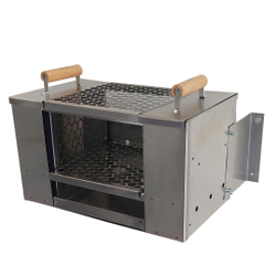 Churrasqueira Ecológica Inox Sem Fumaça De Parede 2 Grelhas é boa?
