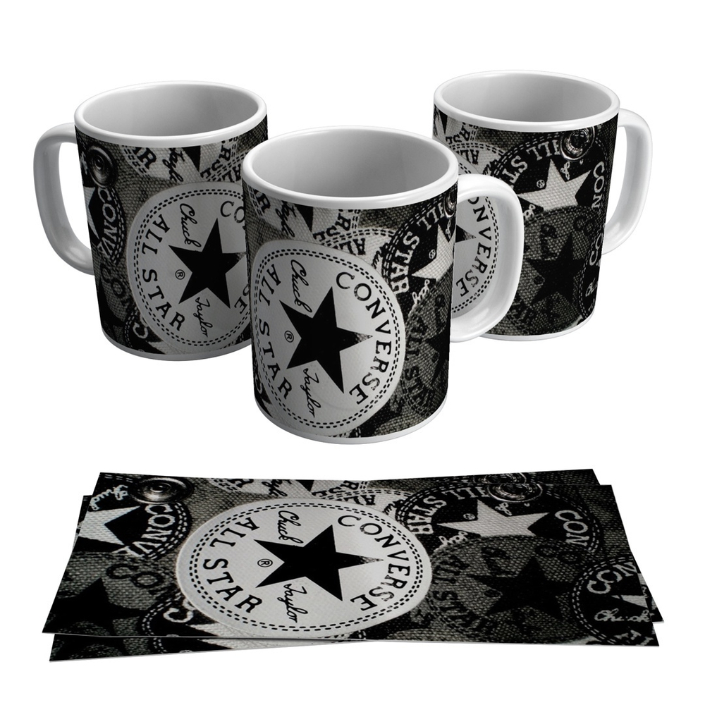Caneca All Star Converse Logo Marca Roupa T nis Presente na