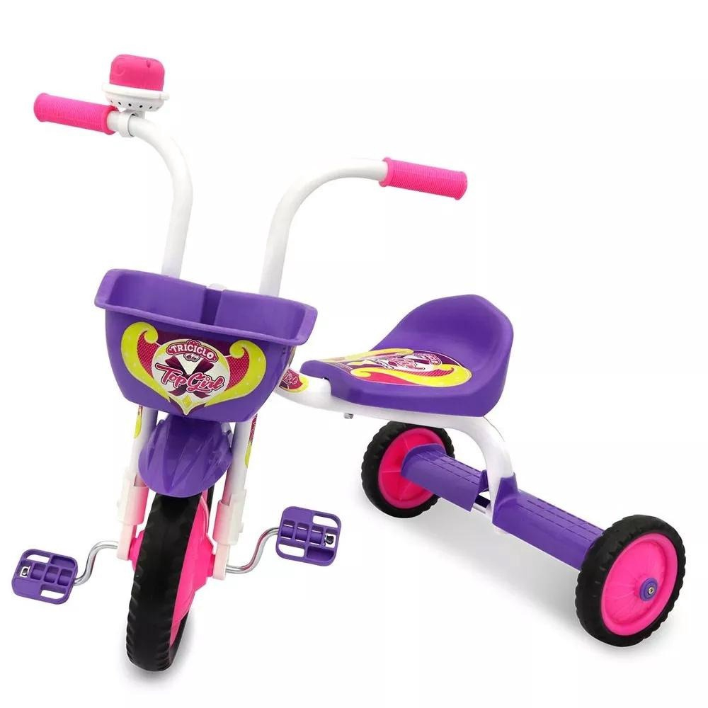 Triciclo Infantil Velotrol Ultra Bikes Pro Tork Lançamento Motoquinha Menina  Menino Kids Criança