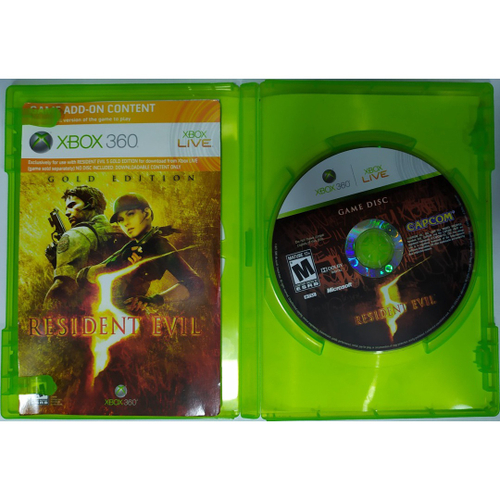 Jogo Resident Evil 5 - Gold Edition - Xbox 360 - Física