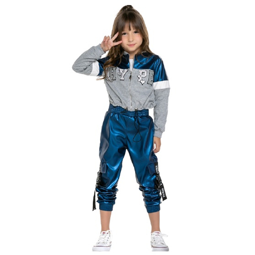 Calça de best sale couro infantil feminina