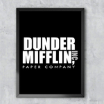 Camiseta feminina algodao Dunder Mifflin Paper Company inc em Promoção na  Americanas