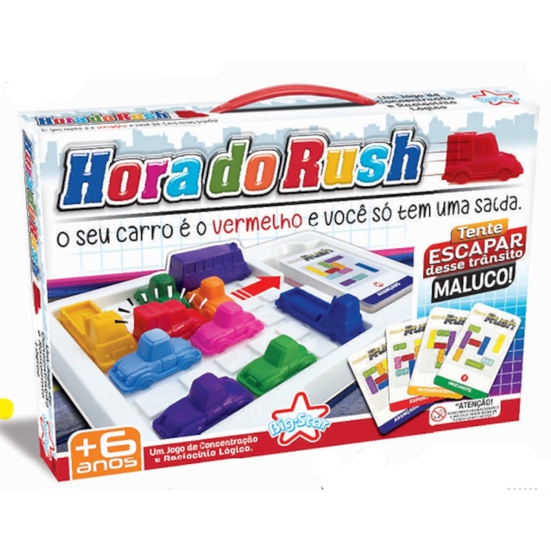 A Hora do Hush Jogo de Tabuleiro Raciocinio Lógico Infantil no Shoptime