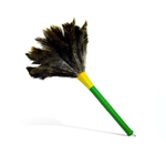 Espanador de pó com penas de avestruz 37 cm individual