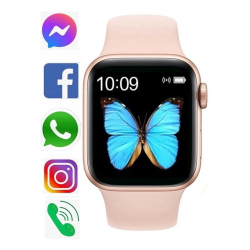 Relogio Smartwatch Feminino Para Samsung Xaomi iPhone Ios no Brasil Rose é boa?