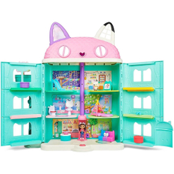 🏷️【Tudo Sobre】→ Casa Casinha para Boneca Barbie com 24 Mini Móveis em Mdf  Cru Csb1