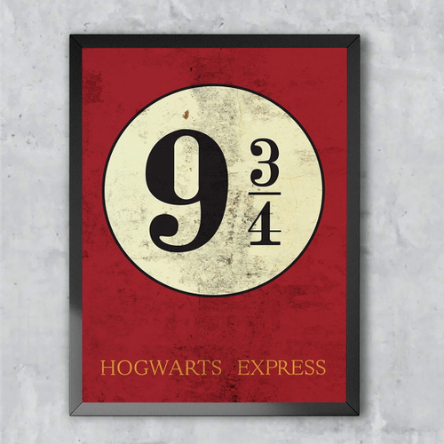 Quadro Decorativo Harry Potter e o Prisioneiro de Azkaban