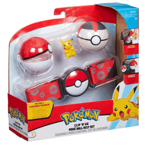 Pokemon Pokebola Pikachu Figura Batalha Cinto Brinquedos em Promoção na  Americanas