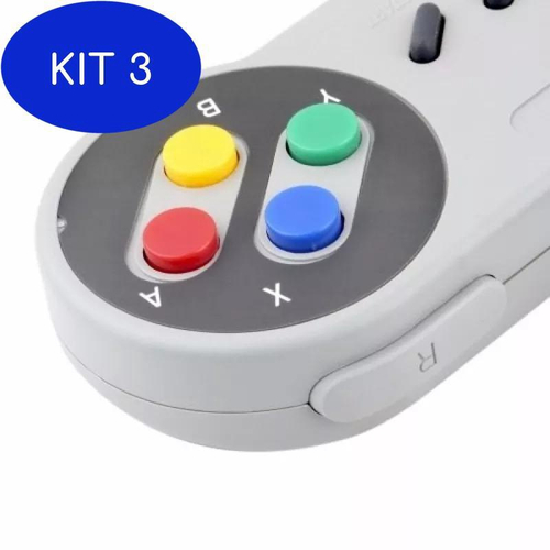 Controle Joystick Super Nintendo Usb Pc/ Raspberry Emulador em Promoção na  Americanas