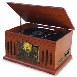 Vitrola Raveo Stadio Toca-discos, Cd Player, Bluetooth, Radio Fm, Usb, Sd, Fita K7 Bivolt é boa?