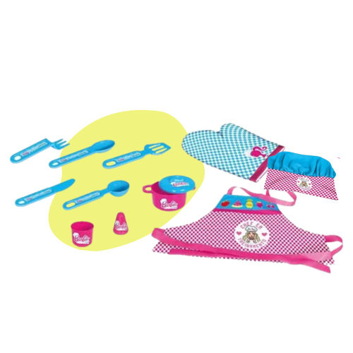 Kit Cozinha Rosa Para Barbie