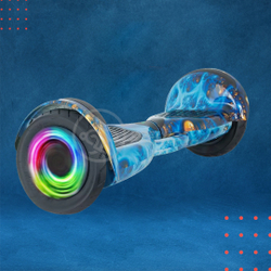 Hoverboard infantil Skate Elétrico Cor Blue Oceanic Automatico LED Bluetooth Bolsa - Azul Oceano Menor preço em Hoverboard infantil Skate Elétrico Cor Blue Oceanic Automatico LED Bluetooth Bolsa - Azul Oceano