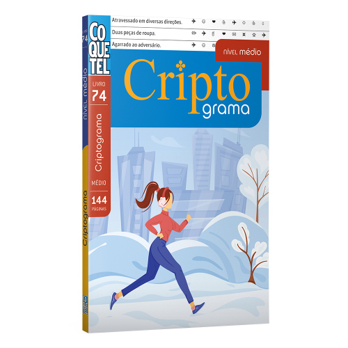 Livro Coquetel Criptograma Nível Médio Ed 84