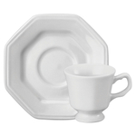 Xícara de Café Prisma com Pires de Porcelana 60 ml Schmidt