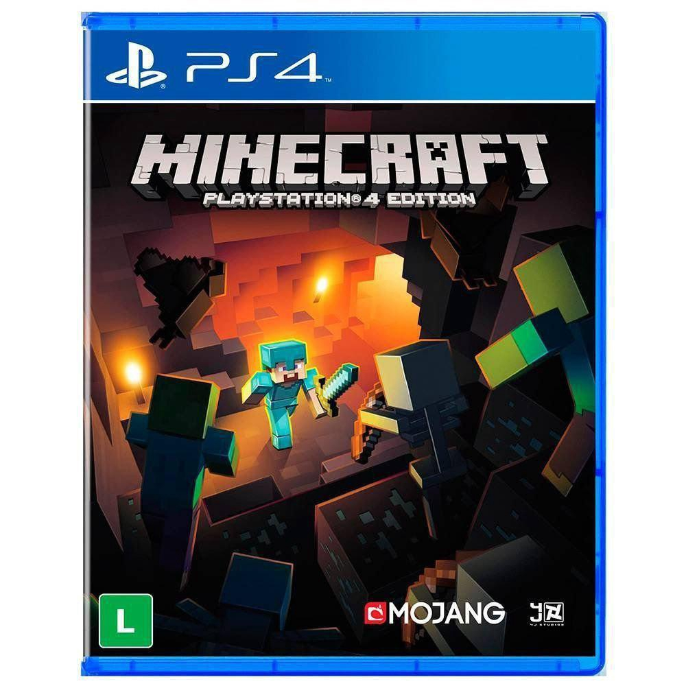 Jogo Minecraft - PS4 - Mojang AB - Outros Games - Magazine Luiza