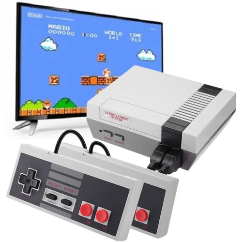 Super Mini Video Game Console 620 Jogos 8 Bits Retrô Antigo C/ 2