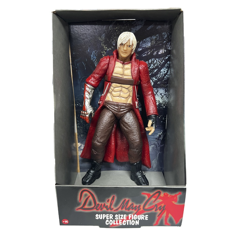 Boneco Dante Devil May Cry Action Figure Grande na Caixa no Shoptime