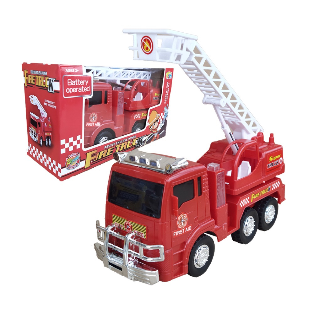 Brinquedo Caminhão Bombeiro Fire Truck