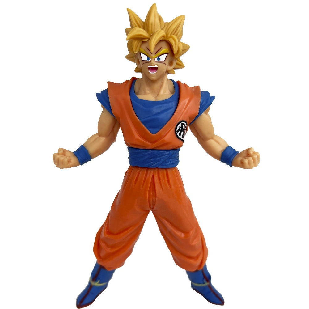 Boneco Goku Ssj Deus Articulado