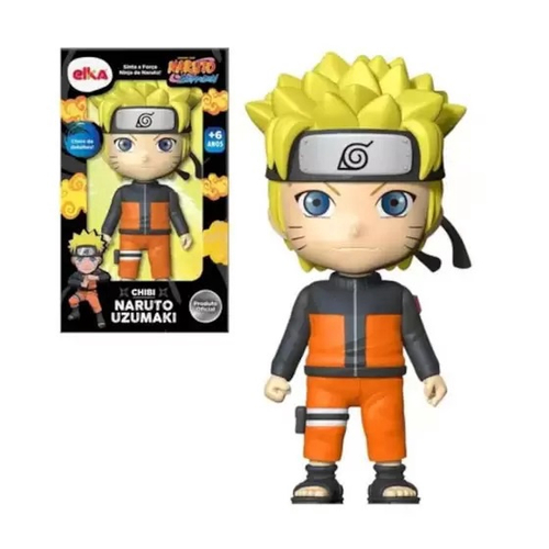 Boneco Articulado - Naruto - Uzumaki Naruto - 15 cm - Fun