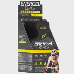 Gel Energel Black com Cafeína Caixa 10 unidades Body Action é boa?