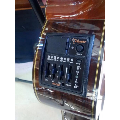 Viol o Eletrico Nylon Com Afinador Takamine E50 em Promo o na