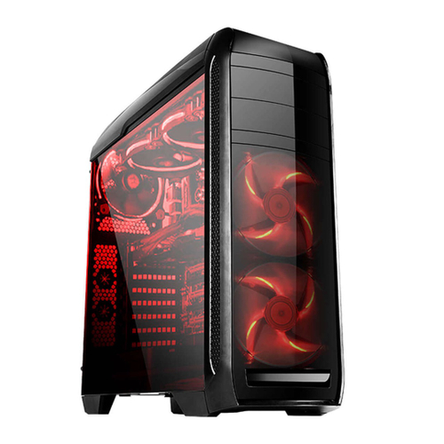 Gabinete gamer bluecase bg 024 preto mid tower em promo o ofertas na