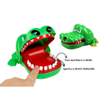 Jogos infantil Crocodilo Dentista Brinquedo Aperta Dente Crocodilo dentista  Jogo de Mesa Polibrinq em Promoção na Americanas