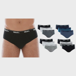 Menor preço em Kit c/ 6 Cuecas Mash Slip 10.04 p/ Gg 100% Algodão Original