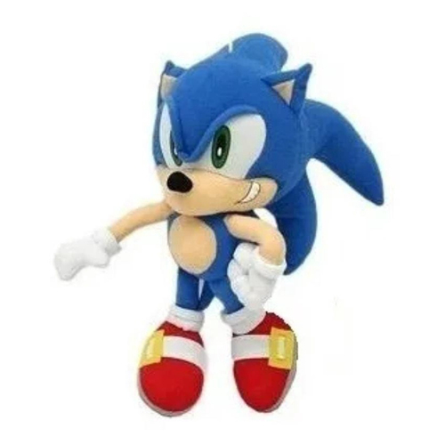 Boneco Pelúcia Sonic Grande 36 Cm Antialérgico