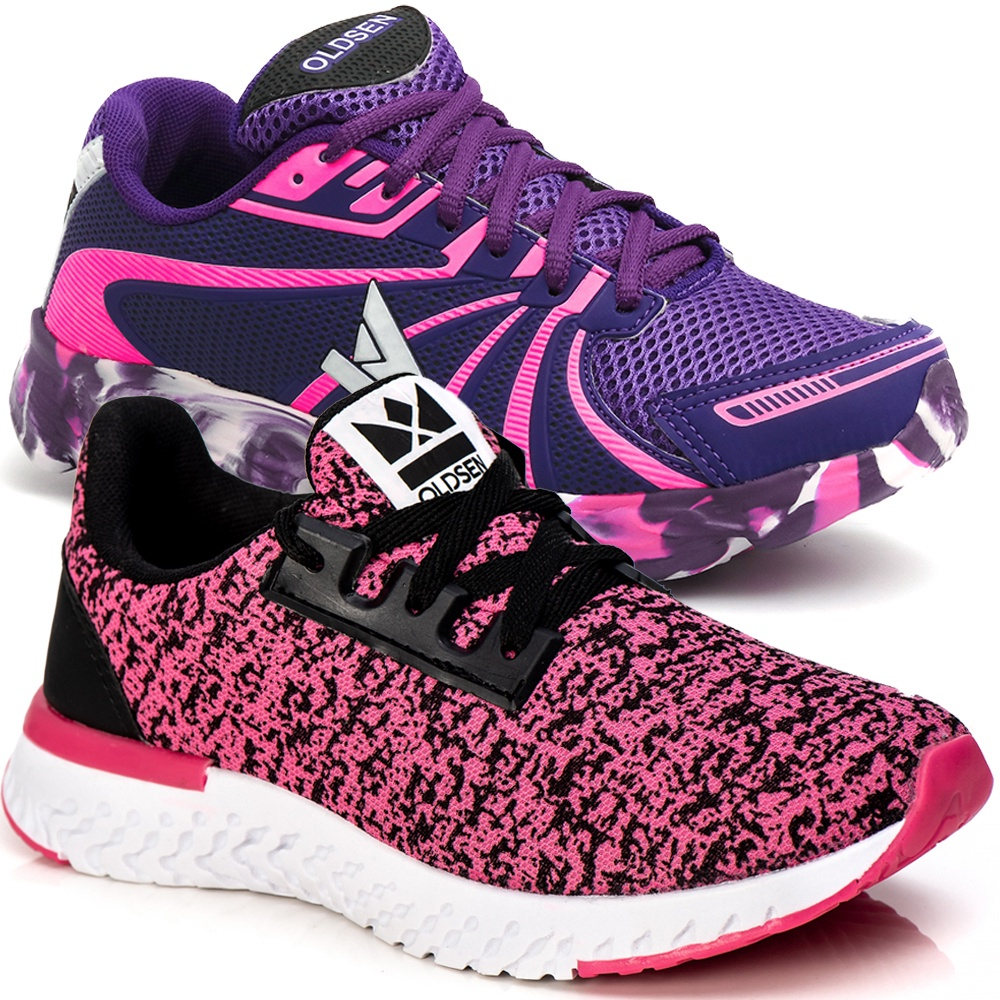 Tenis para clearance caminhada feminino barato