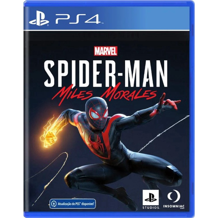 MÍDIA FÍSICA SPIDER MAN PS4 - ENCARTE + INSTALAÇÃO NO PS4 PRO