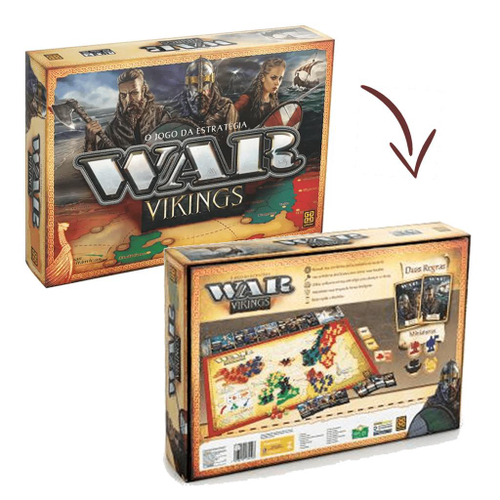 Jogo De Tabuleiro War Vikings O Jogo Da Estrategia - Grow