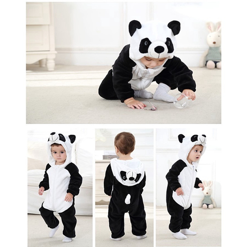 Macacão Pijama Kigurumi Infantil Bebê Baby Bichinho: Ursinho