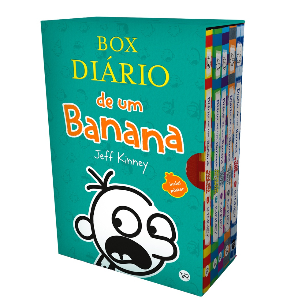 Diario De Um Banana Box 1 Ao 10: comprar mais barato no Submarino