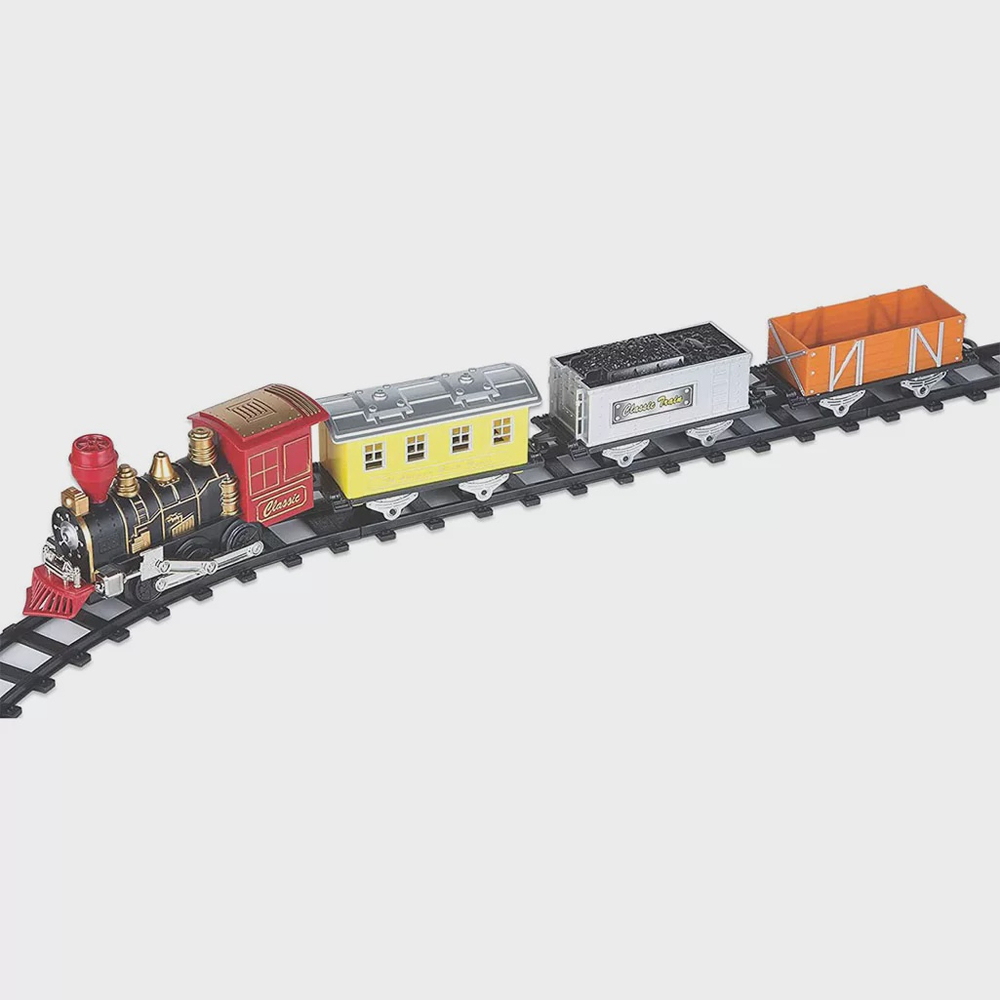 Brinquedo Trem Locomotiva Fumaça Luzes E Som na Americanas Empresas