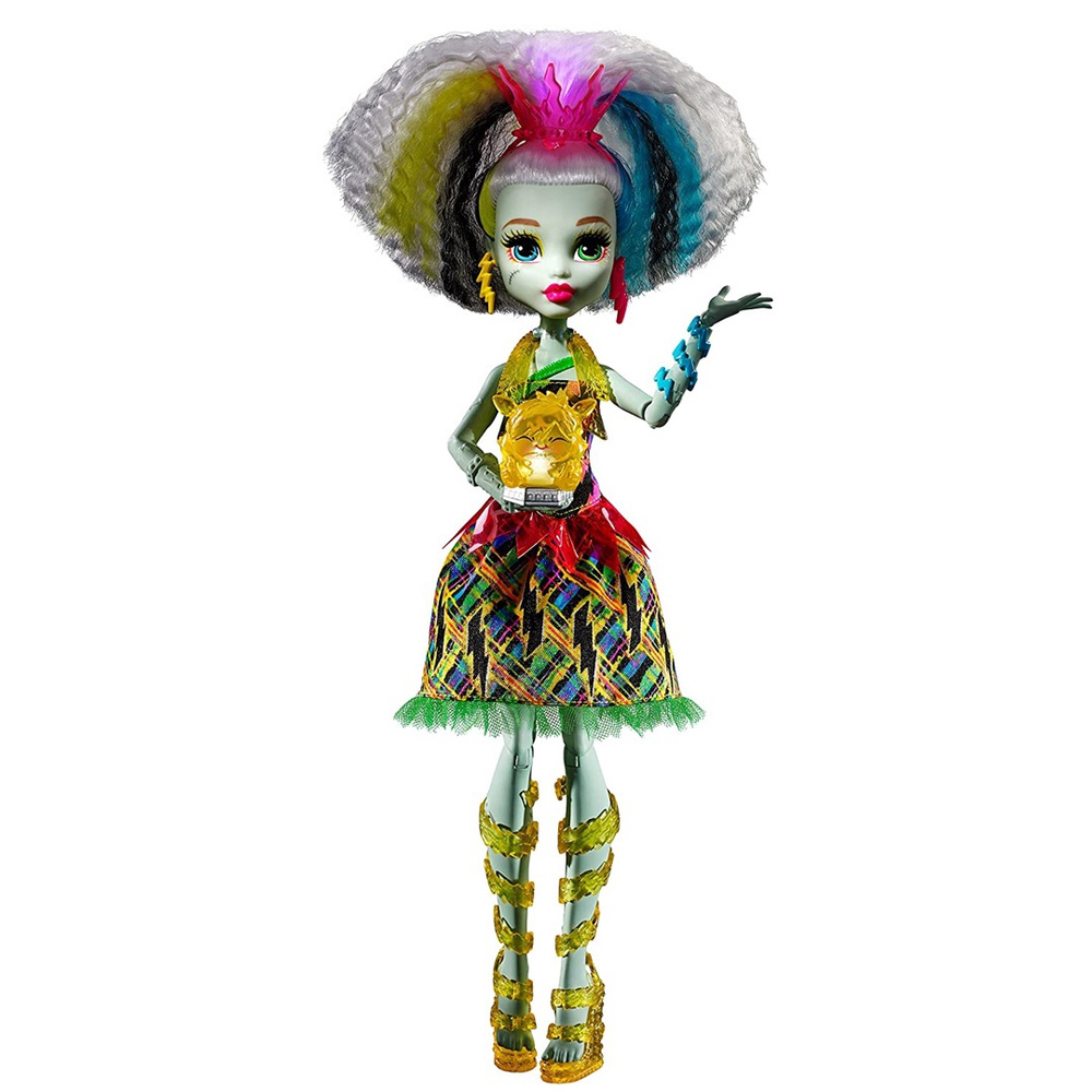 Boneca Monster High Choque Eletrizante Frankie Stein Mattel em