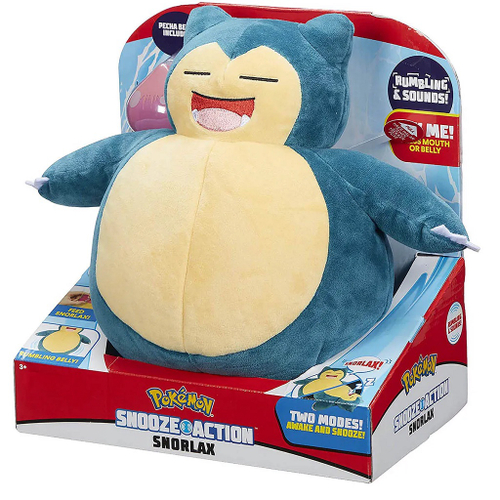 Brinquedo Pokemon Pelucia De Luxo Snorlax Com Som 2784 Sunny na Americanas  Empresas