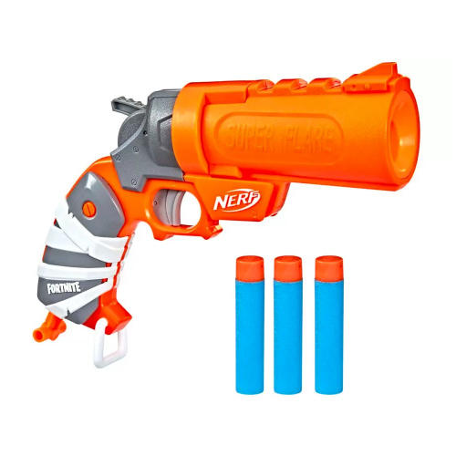 Arma de brinquedo pistola nerf Hasbro 3 dardos