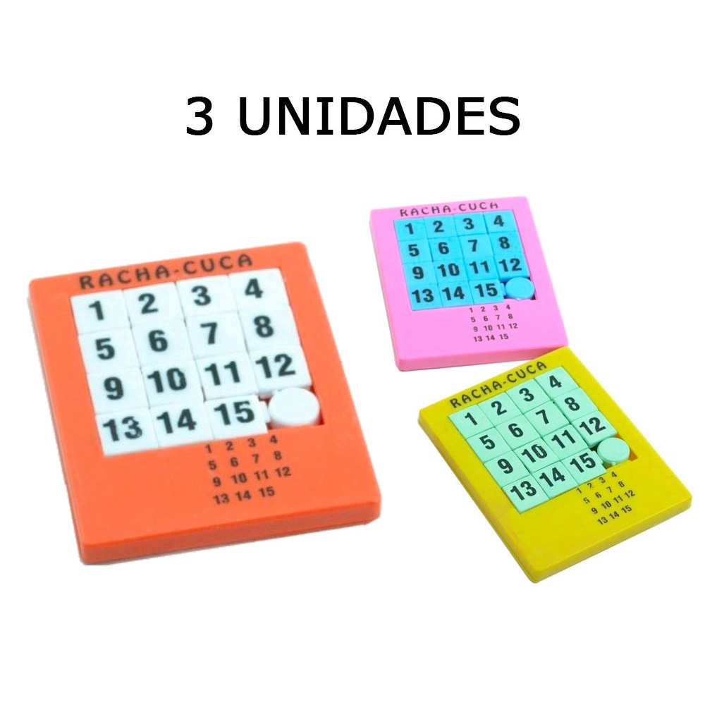 Brinquedo Quebra Cabeça Racha Cuca de Números 3x3 Magnético - Qiyi