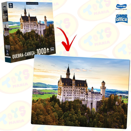 Quebra-cabeça Castelo Neuschwanstein