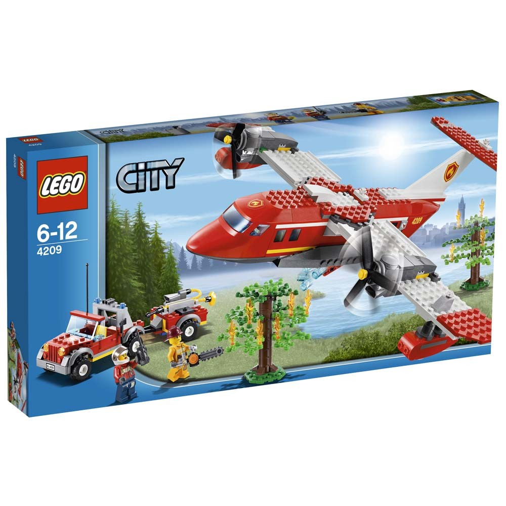 Lego 60217 City Avião De Combate Ao Fogo Cod 360