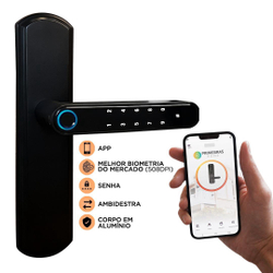Fechadura Digital Biométrica Primebras Lisboa Bluetooth é boa?