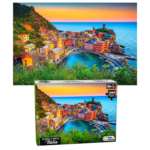 Paisagem Terra Natureza Quebra-cabeça 1000 PCS